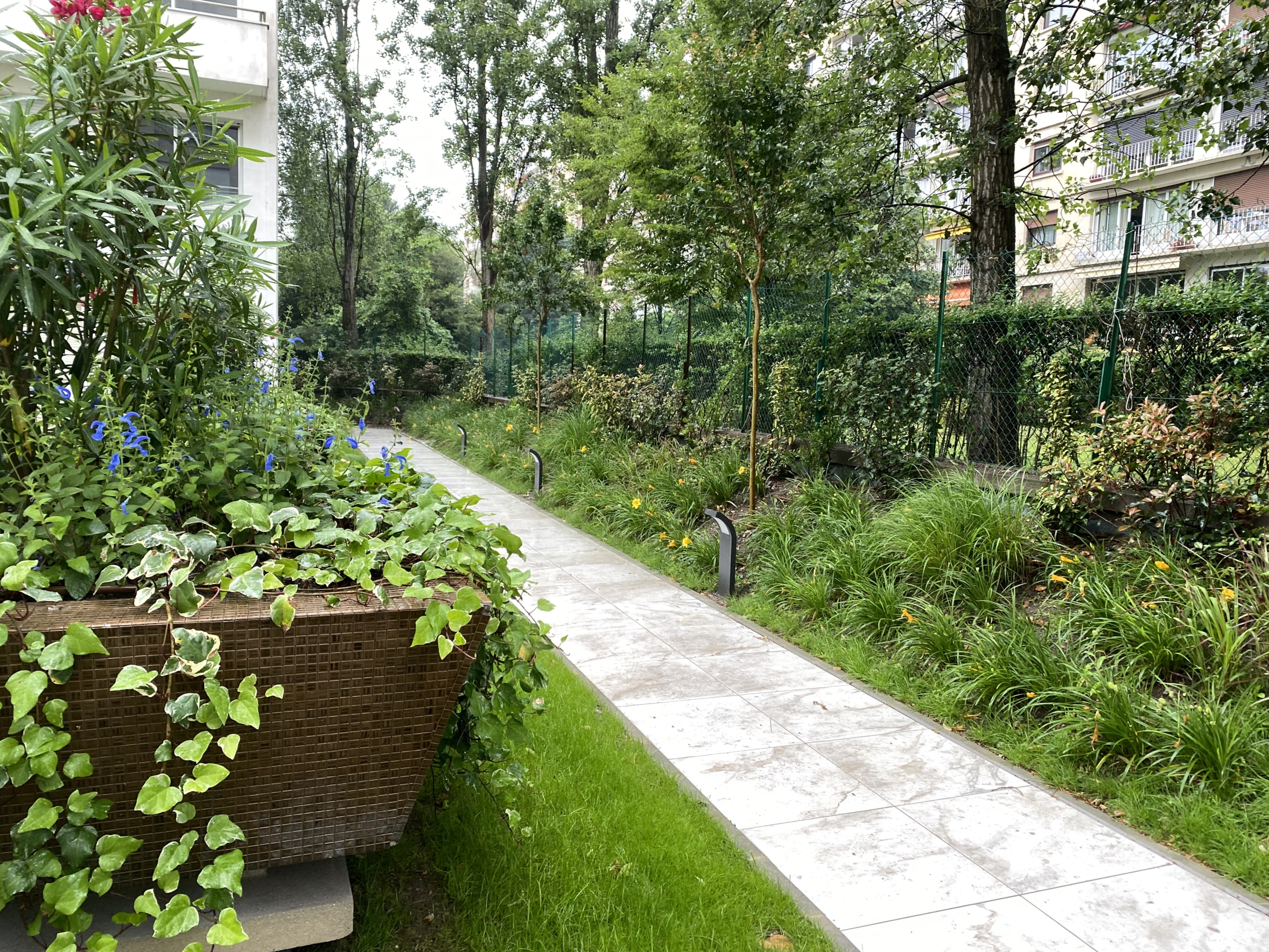 Réfection complète d’un jardin sur dalle dans le cadre de travaux d’étanchéité (92)