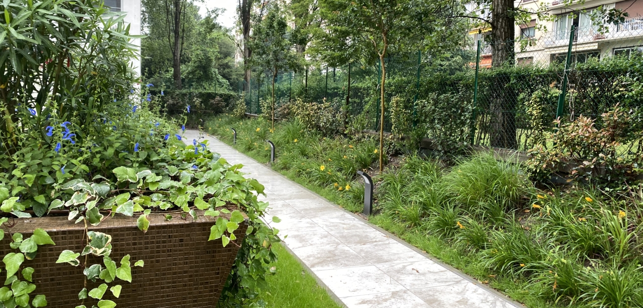 Réfection complète d’un jardin sur dalle dans le cadre de travaux d’étanchéité (92)