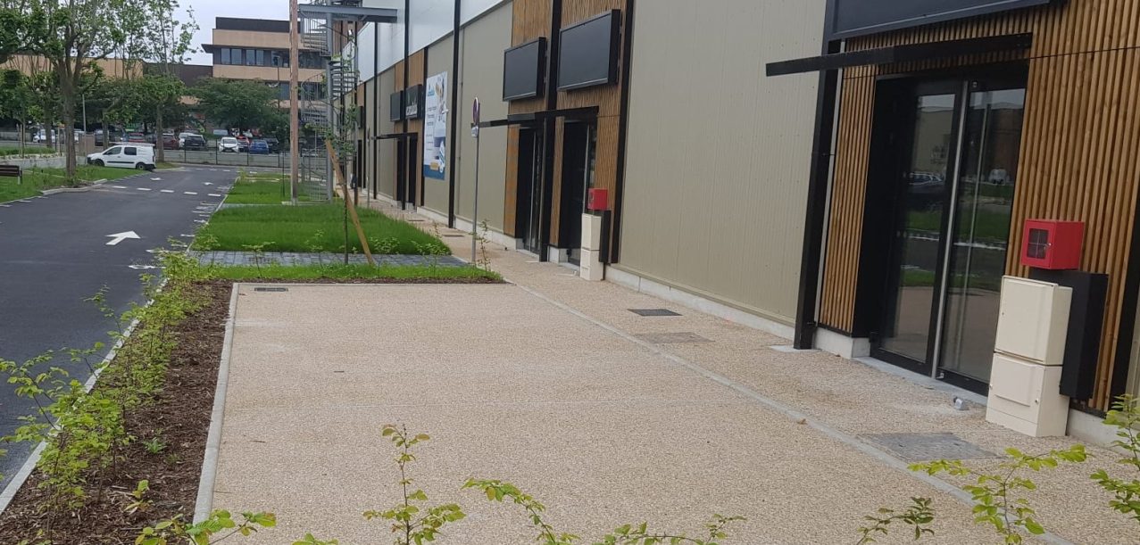 Végétalisation d’une zone d’activité, labellisée Ecojardin (94) (2)