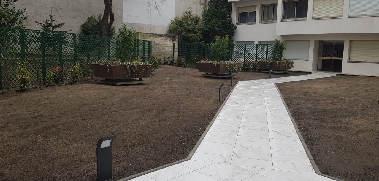 Réfection complète d’un jardin sur dalle dans le cadre de travaux d’étanchéité (92) (5)